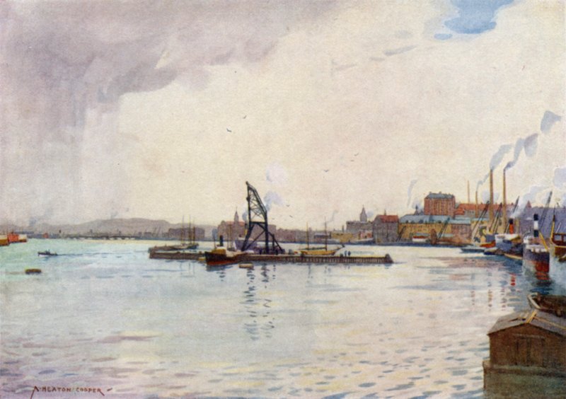 Gotemburgo, o porto de Alfred Heaton Cooper