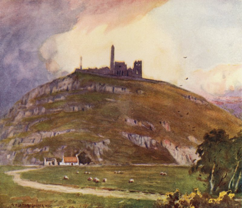 A rocha de cashel de Alfred Heaton Cooper