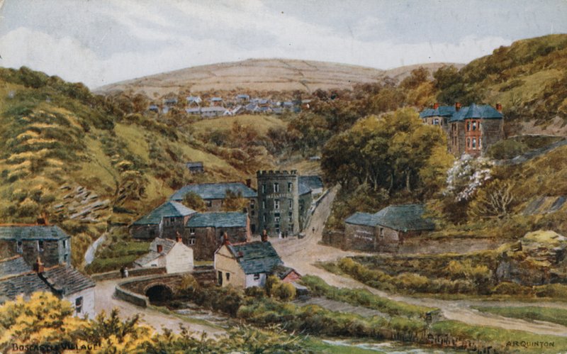 Aldeia de Boscastle de Alfred Robert Quinton