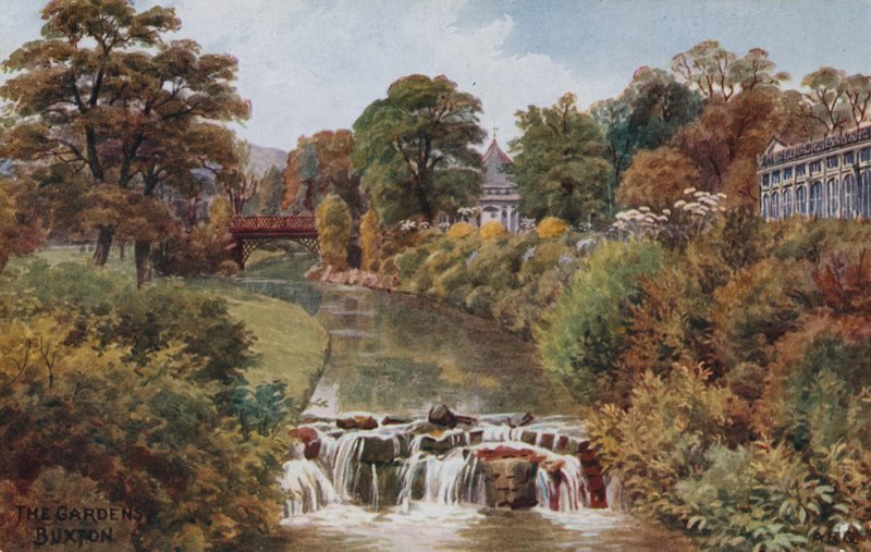 Os jardins, Buxton de Alfred Robert Quinton