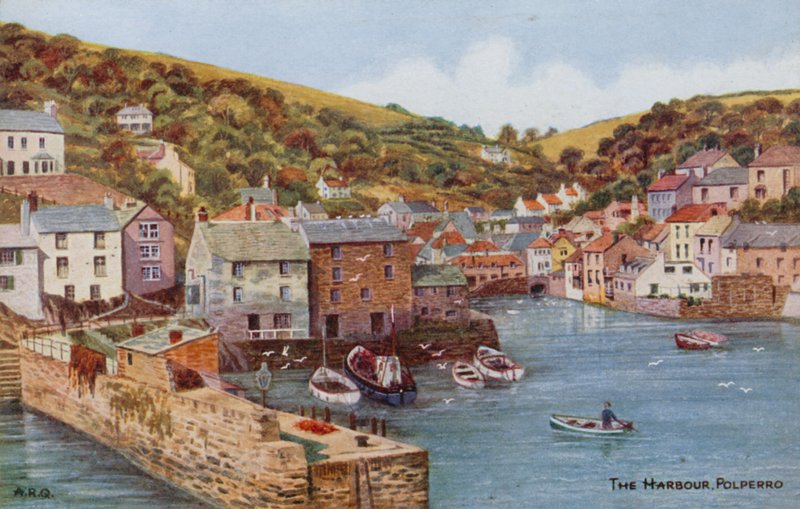 O porto, Polperro de Alfred Robert Quinton