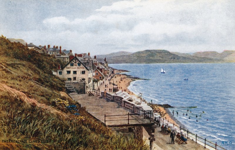 O Passeio, Lyme Regis de Alfred Robert Quinton