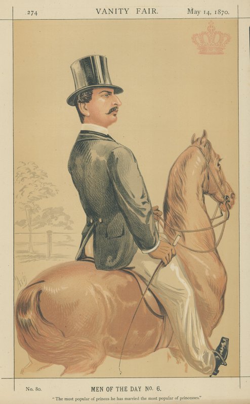 Príncipe Teck (cor litho) de Alfred Thompson