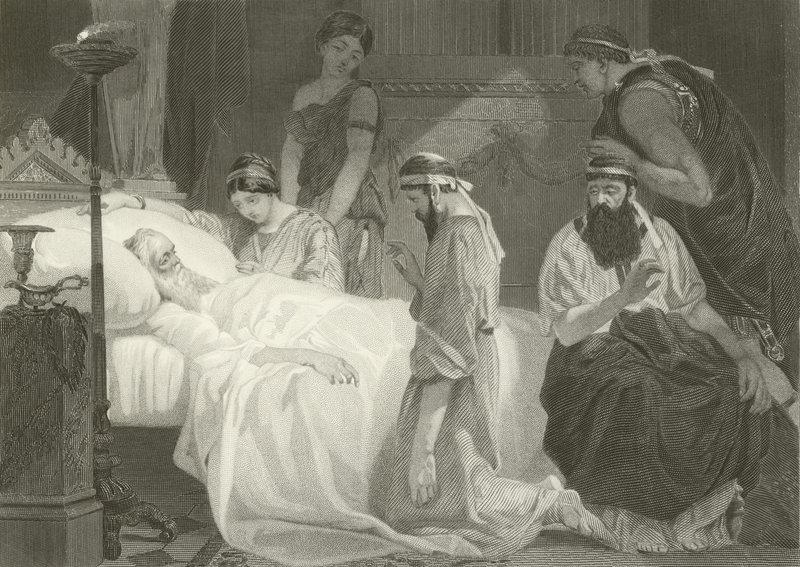 Morte de Péricles, 429 aC de Alonzo Chappel