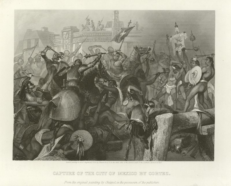 Captura da cidade do México de Alonzo Chappel