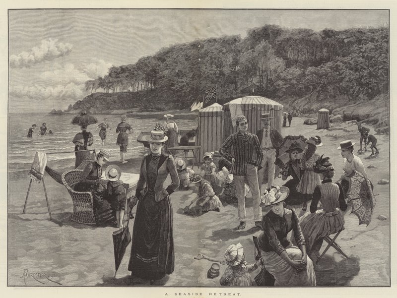Um retiro à beira-mar de Amedee Forestier