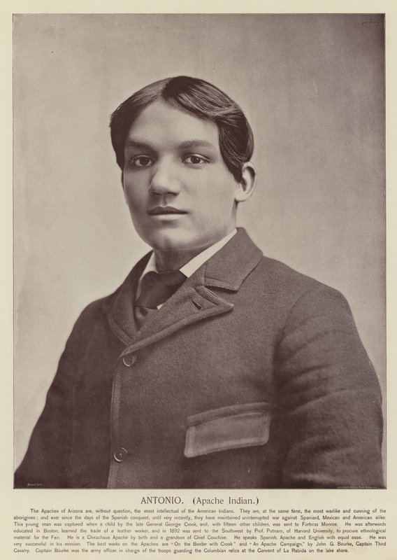 Antonio, índio Apache de American Photographer
