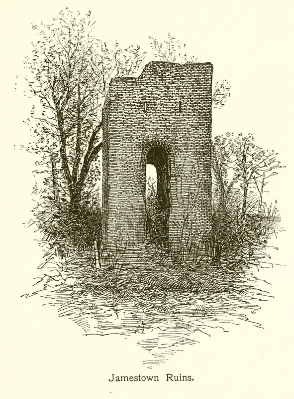 Ruínas de Jamestown de American School