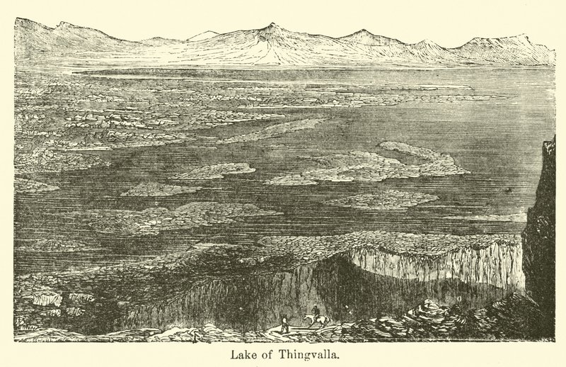 Lago de Thingvalla de American School