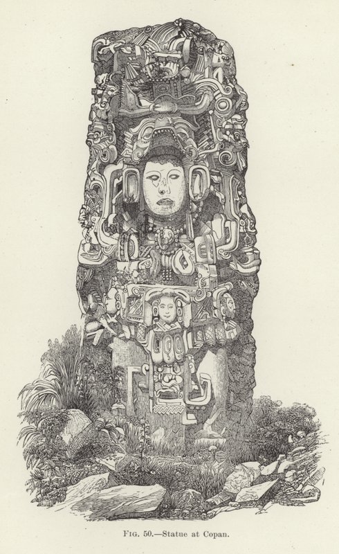Estátua em copan de American School
