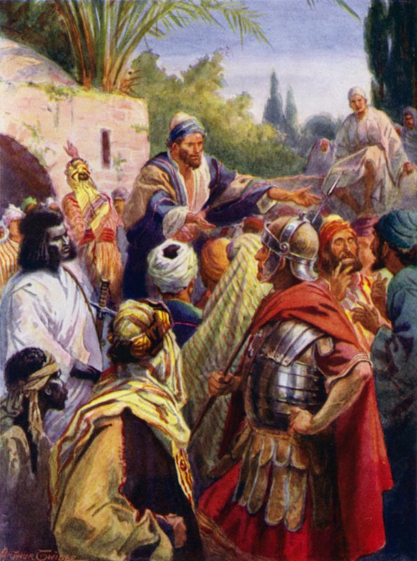 Pentecostes (cor litho) de Arthur Twidle