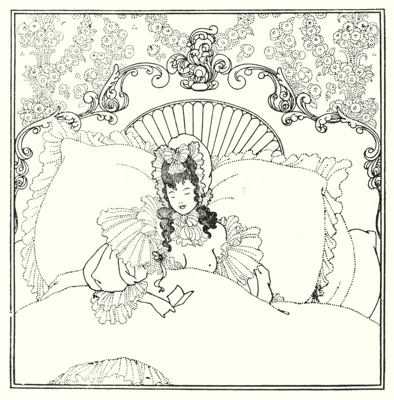 O Billet-Doux (gravura) de Aubrey (after) Beardsley