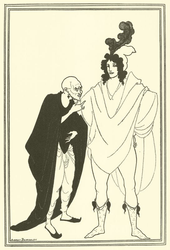 Exame do Arauto de Aubrey Beardsley