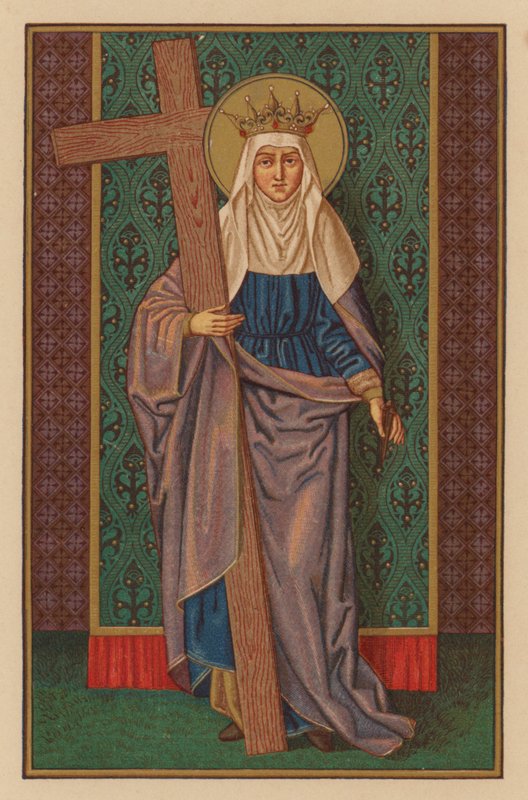 Santa Helena (cromolito) de Austrian School