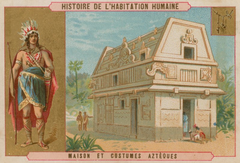 Casa asteca e fantasia de Belgian School