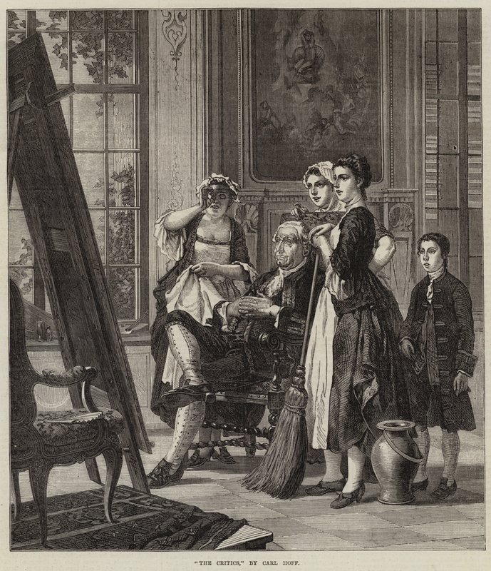 Os críticos de Carl Heinrich Hoff