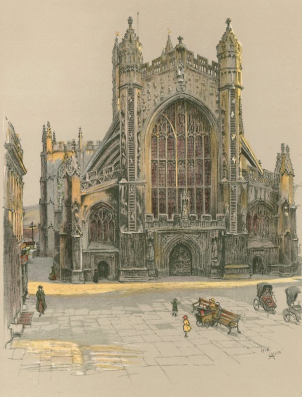 Abadia De Bath de Cecil Charles Windsor Aldin