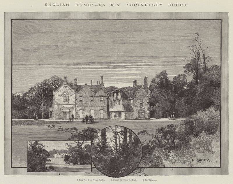 Scrivelsby Court de Charles Auguste Loye