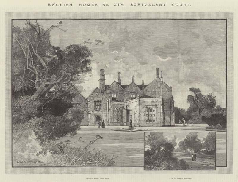 Scrivelsby Court de Charles Auguste Loye