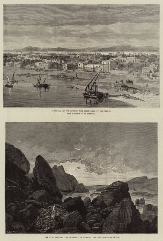 Vistas do Sudão de Charles Auguste Loye
