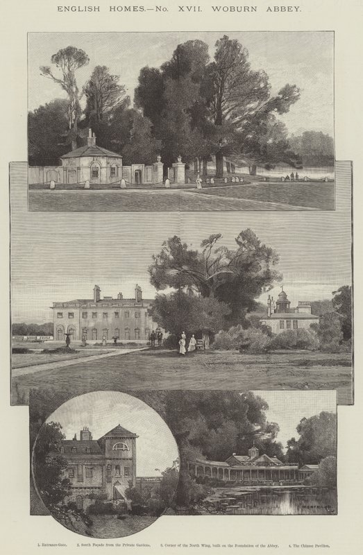 Abadia de Woburn de Charles Auguste Loye
