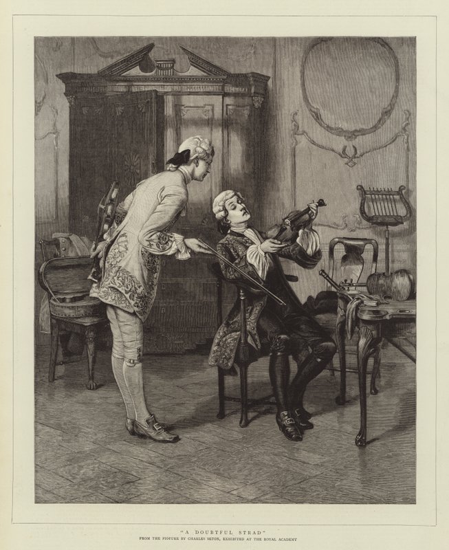 Um duvidoso Strad de Charles C. Seton