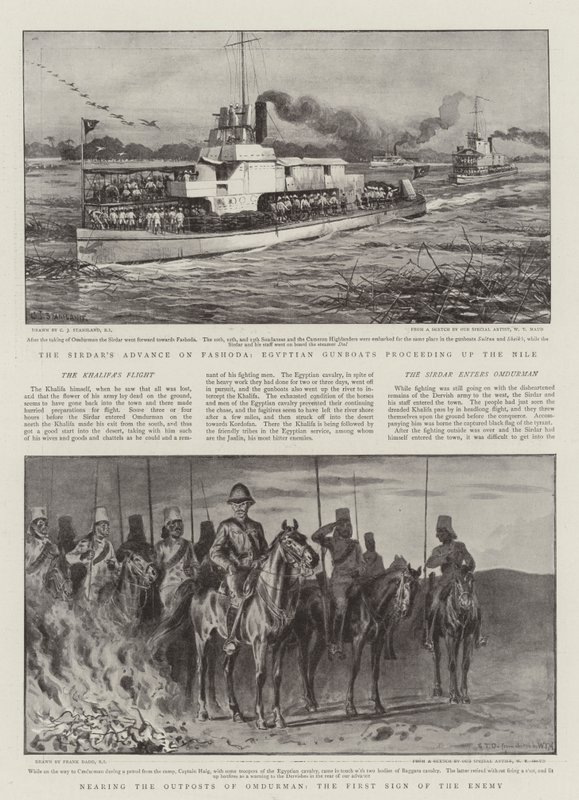 Batalha de Omdurman de Charles J. Staniland