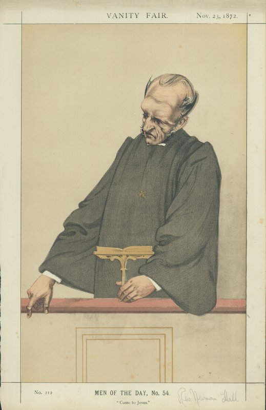 Rev Newman Hall de Charles Auguste Loye