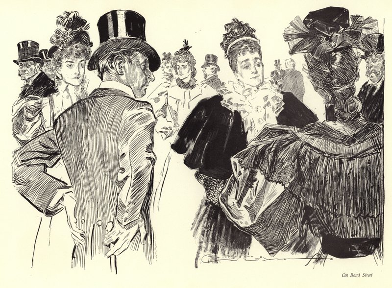 Na Bond Street de Charles Dana Gibson
