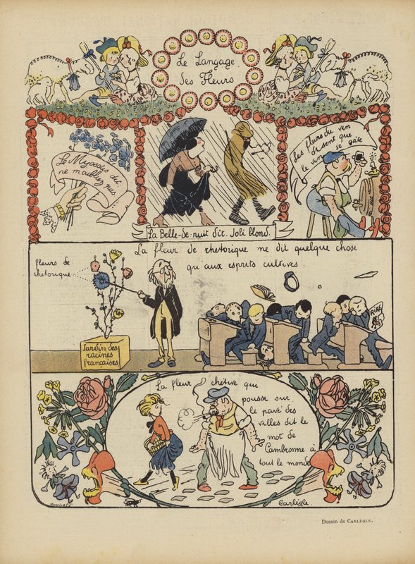 Ilustração para o riso de Charles Emile Egli