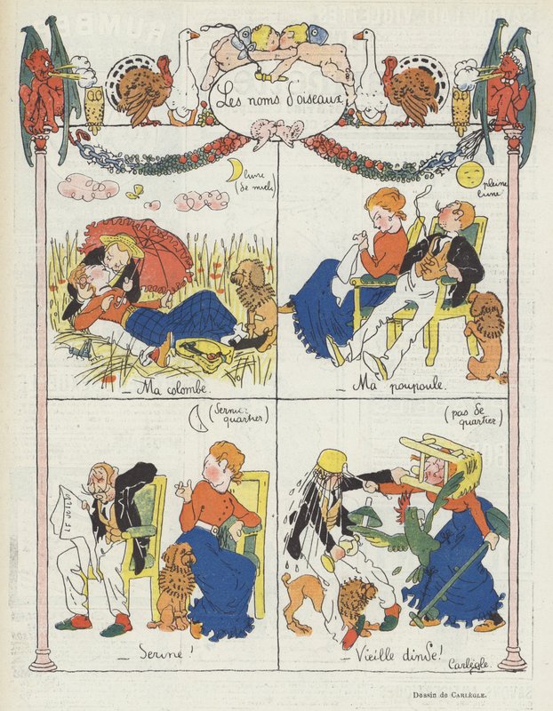 Ilustração para o riso de Charles Emile Egli
