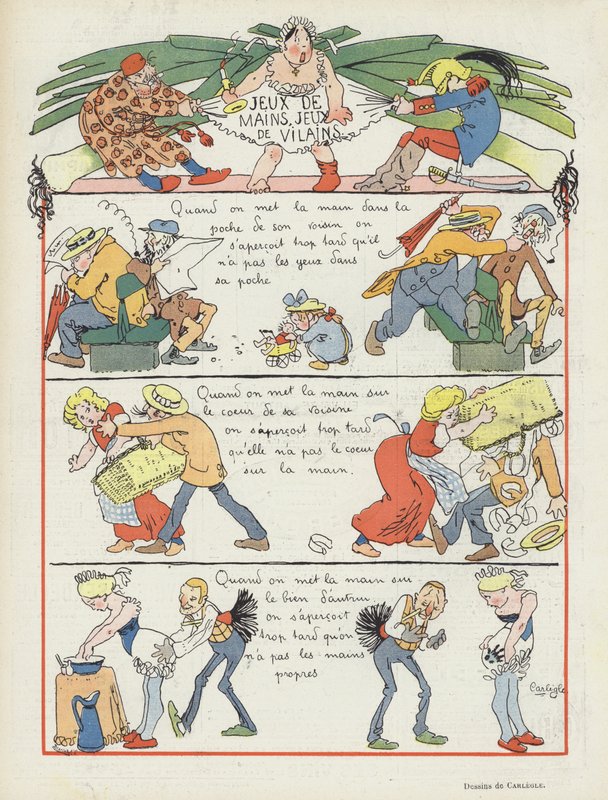 Ilustração para o riso de Charles Emile Egli