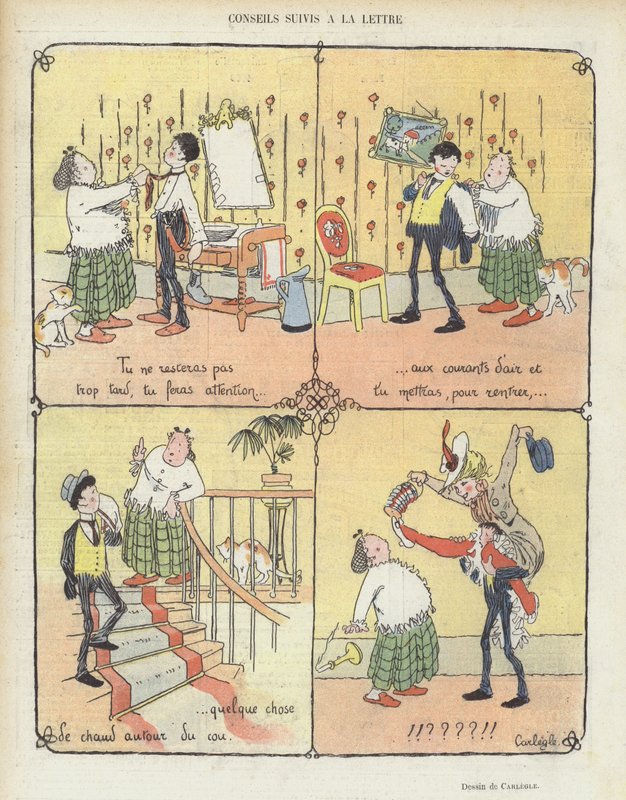 Ilustração para o riso de Charles Emile Egli