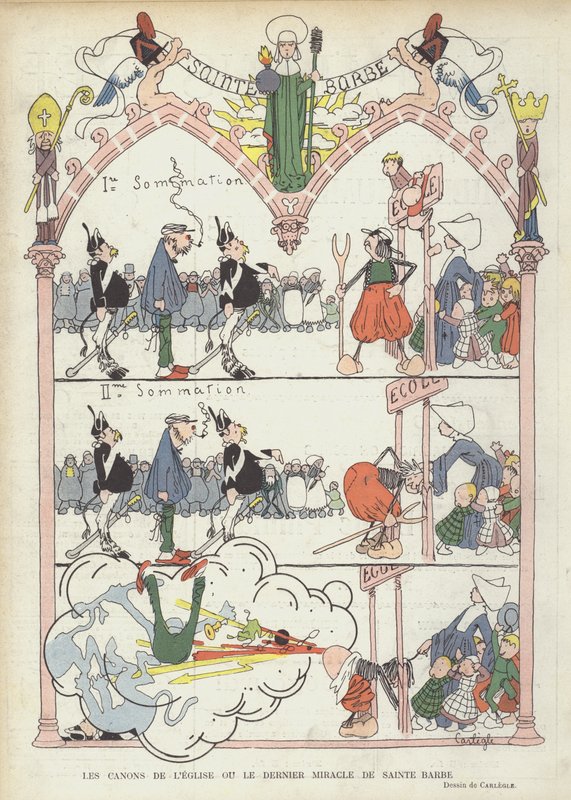 Ilustração para o riso de Charles Emile Egli