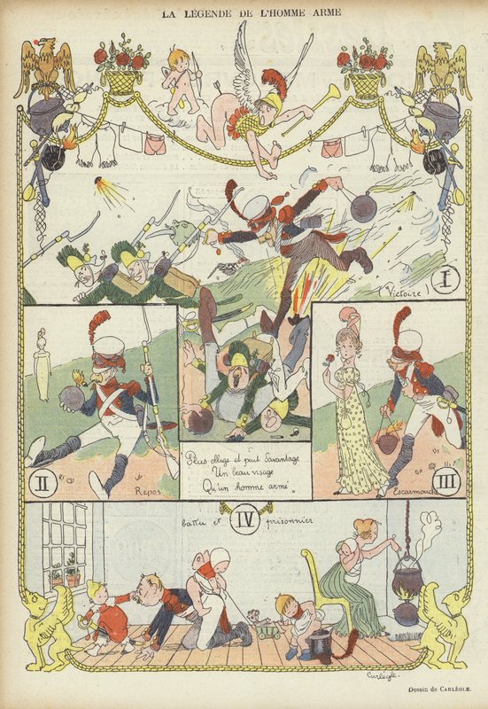 Ilustração para o riso de Charles Emile Egli