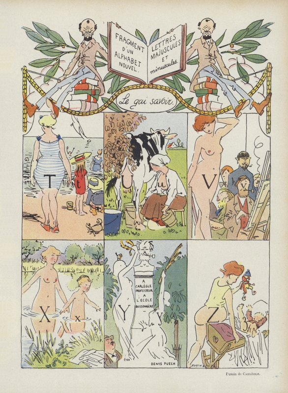 Ilustração para o riso de Charles Emile Egli