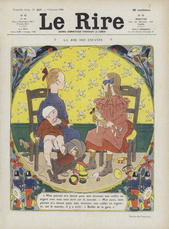 Ilustração para o riso de Charles Emile Egli