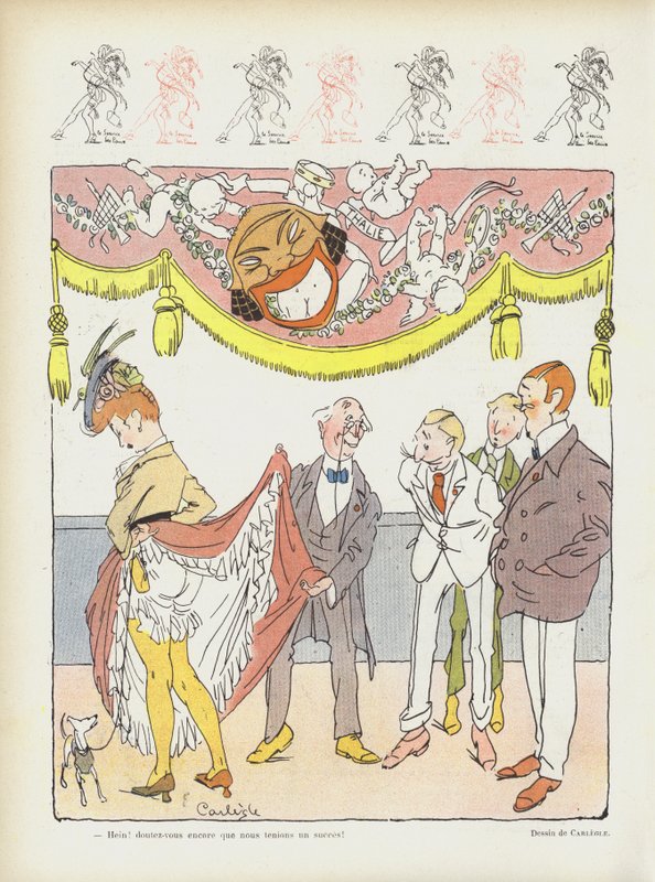 Ilustração para o riso de Charles Emile Egli