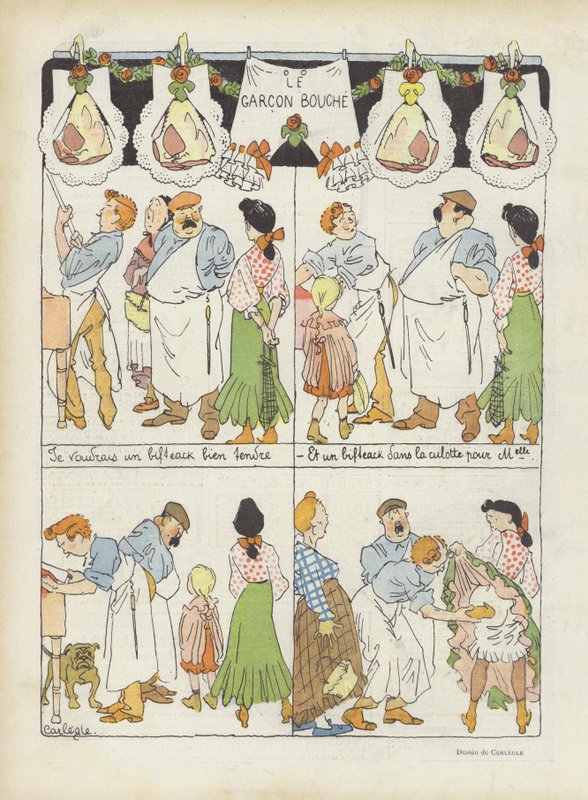 Ilustração para o riso de Charles Emile Egli