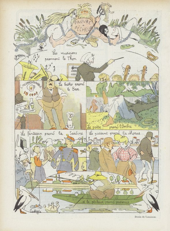 Ilustração para o riso de Charles Emile Egli