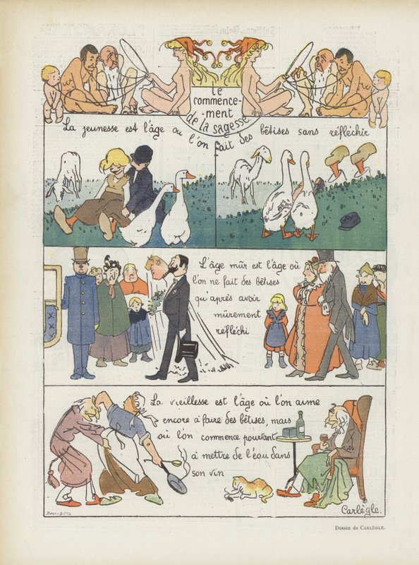 Ilustração para o riso de Charles Emile Egli