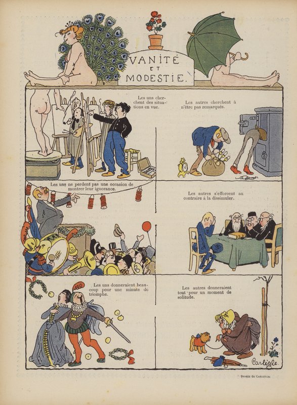 Ilustração para o riso de Charles Emile Egli