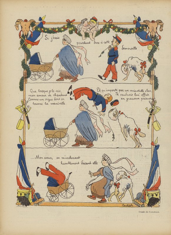 Ilustração para o riso de Charles Emile Egli