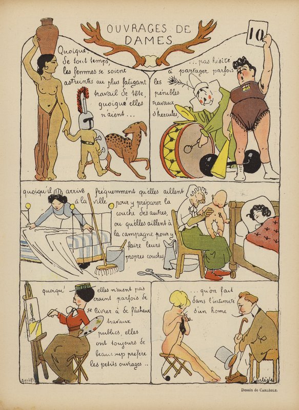 Ilustração para o riso de Charles Emile Egli