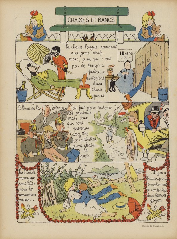 Ilustração para o riso de Charles Emile Egli