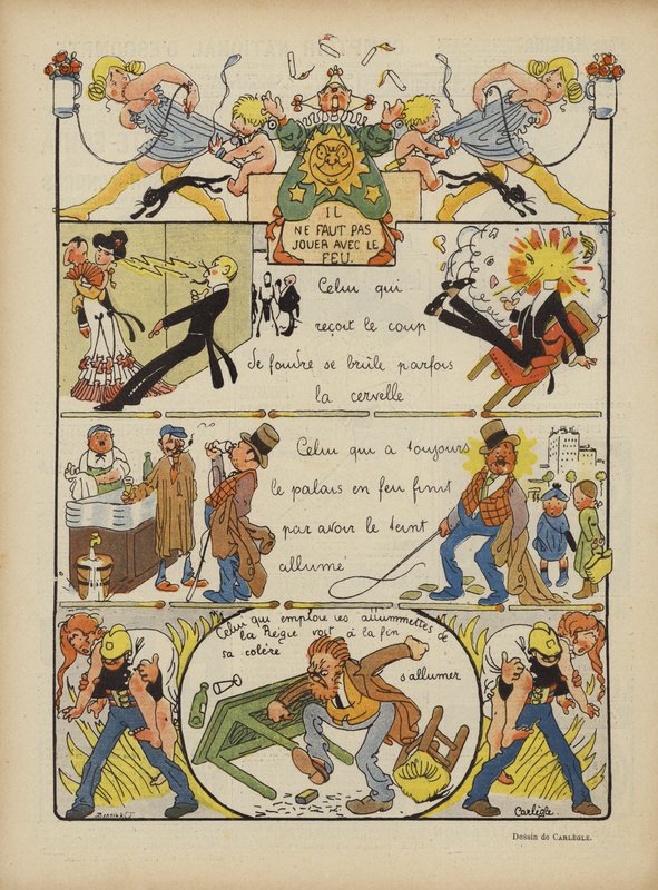 Ilustração para o riso de Charles Emile Egli