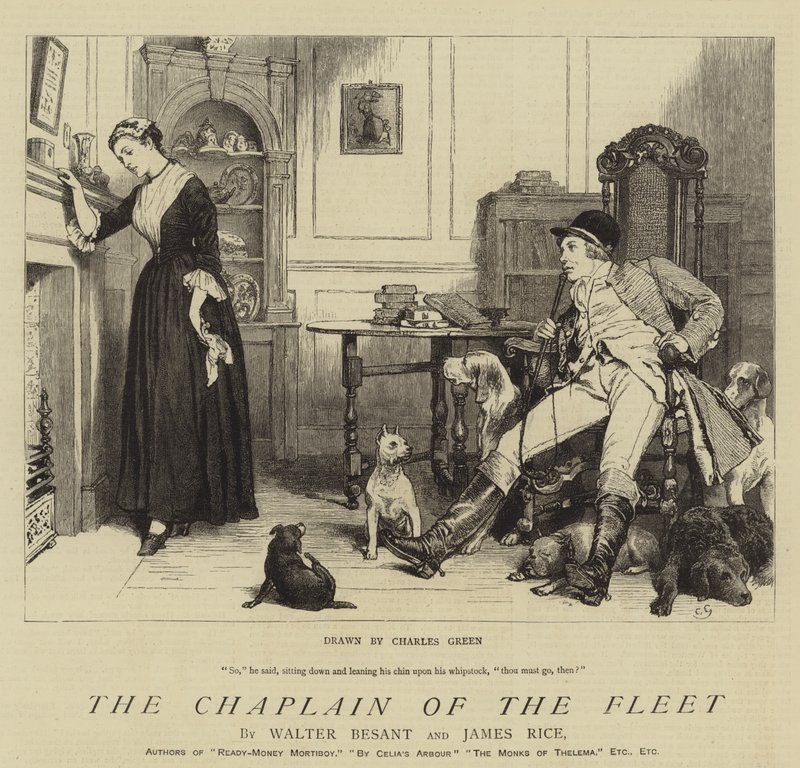 O capelão da frota de Charles Green