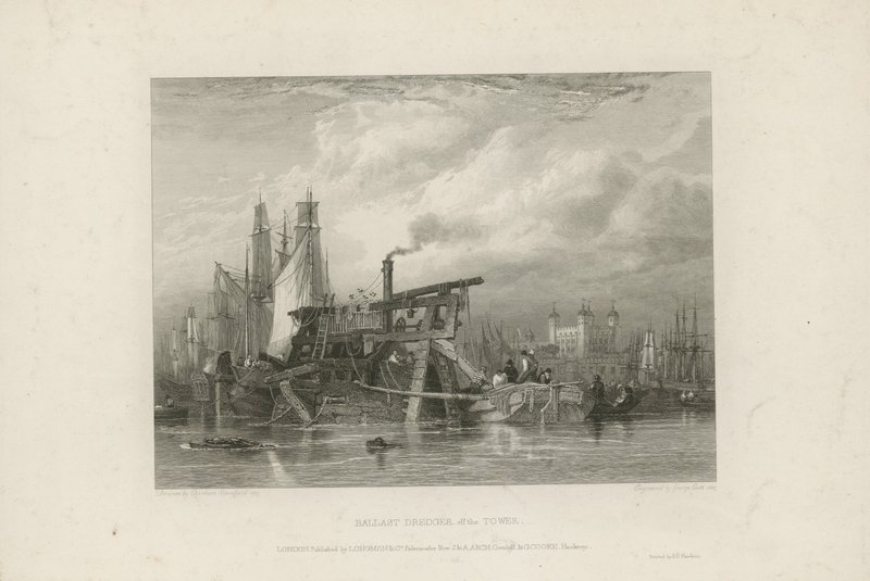 Draga de lastro de Clarkson Frederick Stanfield