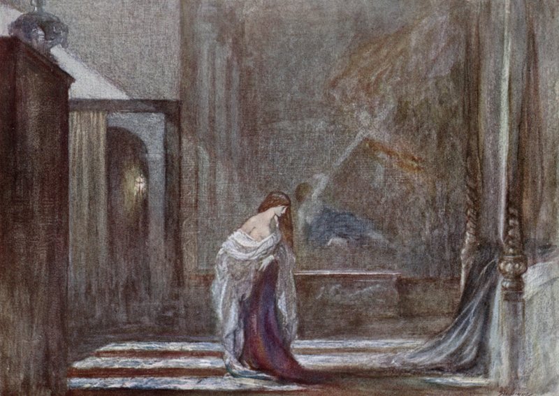 John Keats, a véspera de St Agnes de Claude Shepperson
