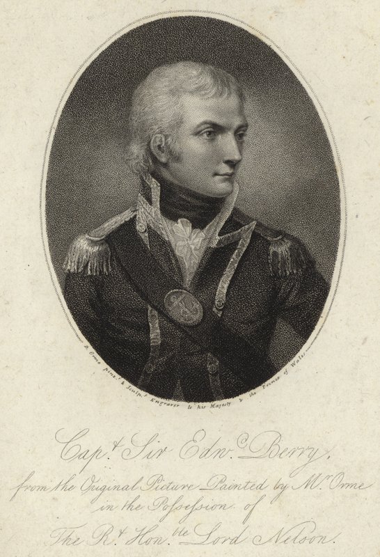 Capitão e Sir Edward Berry de Daniel Orme